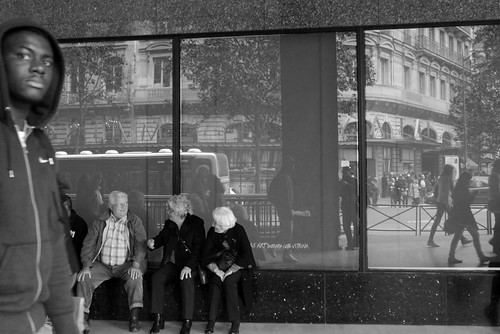 Lafayette Street reflection by Olderhvit