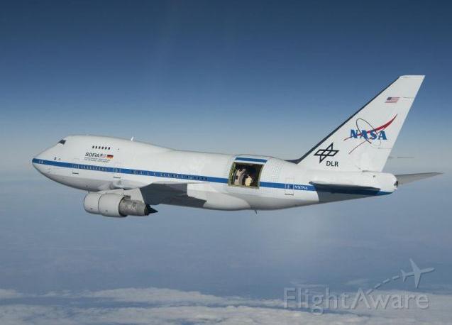 SOFIA Telescope on a 747SP