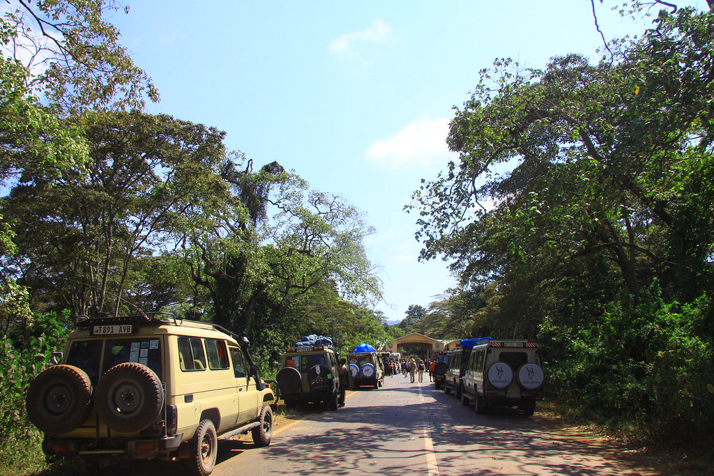 Entrance for Serengeti and Ngorongoro