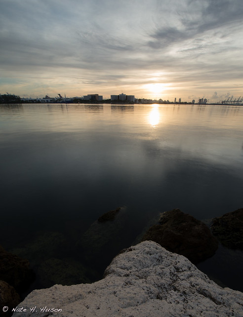 Sunrise at Miamiport
