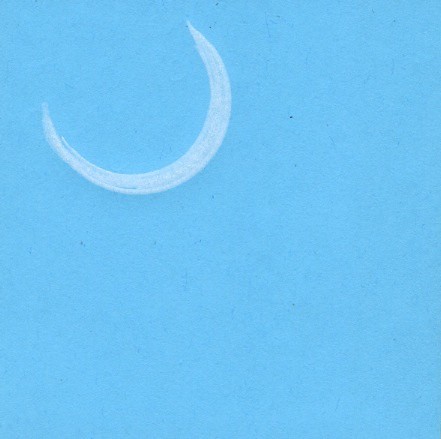 moon post-it by Bricoleur's Daughter