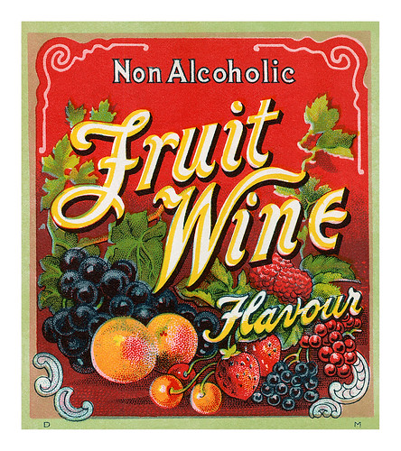 Fruit Wine Label by totallymystified