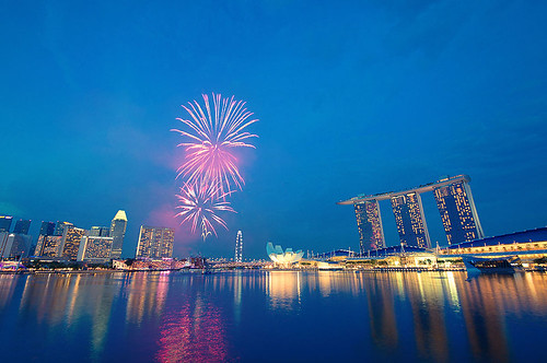 Singapore Fireworks NDP 2013 by Haryadi Be
