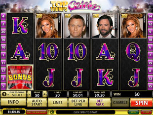  Top Trumps Celebs slot game online review