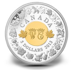 Canada 2013 George 5 dollars