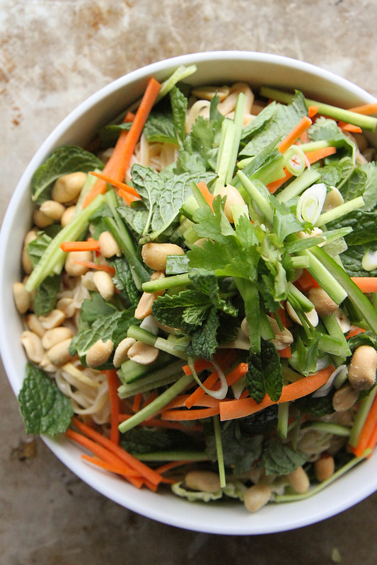 Vietnamese Noodle Bowl Salad