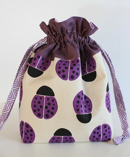 Ladybug Drawstring Bag