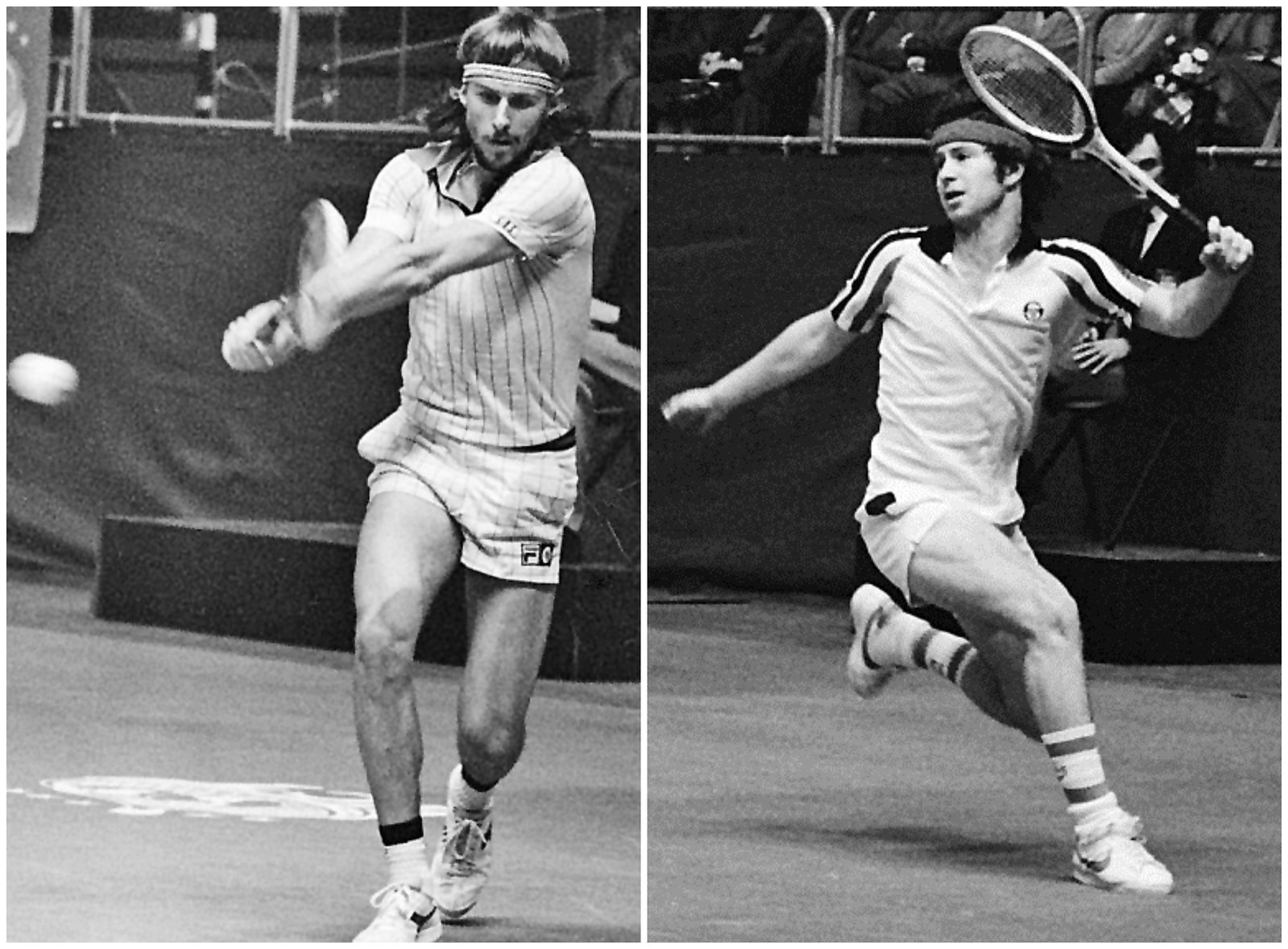 Björn Borg (1979) and John McEnroe (1979)