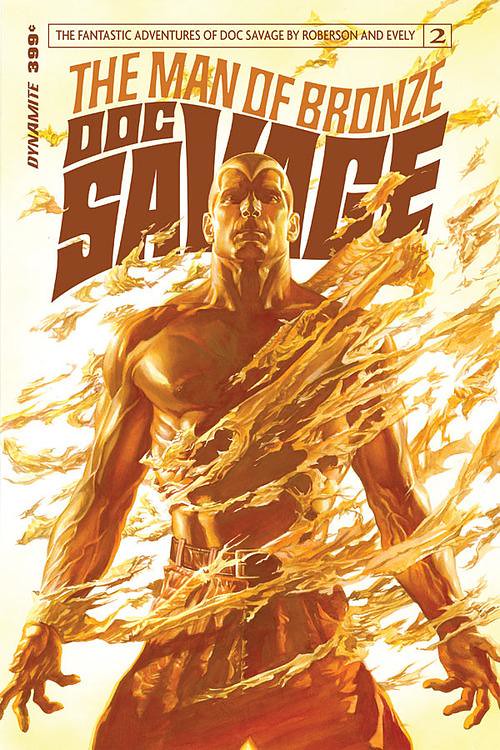Doc Savage 2 2013 Dynamite cover by Alex Ross