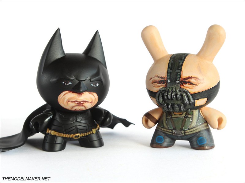 Bane and Batman dunnys