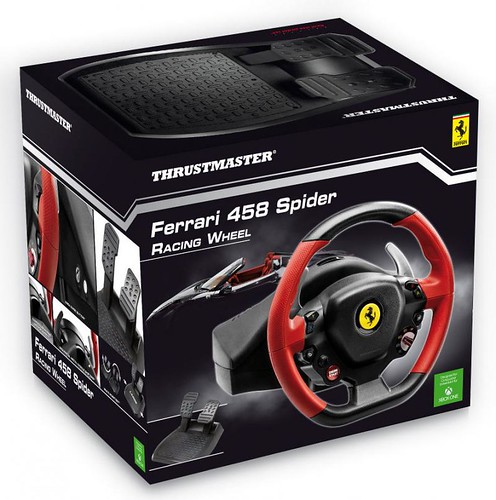 Ferrari 458 Spider Racing Wheel for xbox one