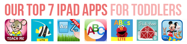 Top 7 iPad Apps For Toddlers