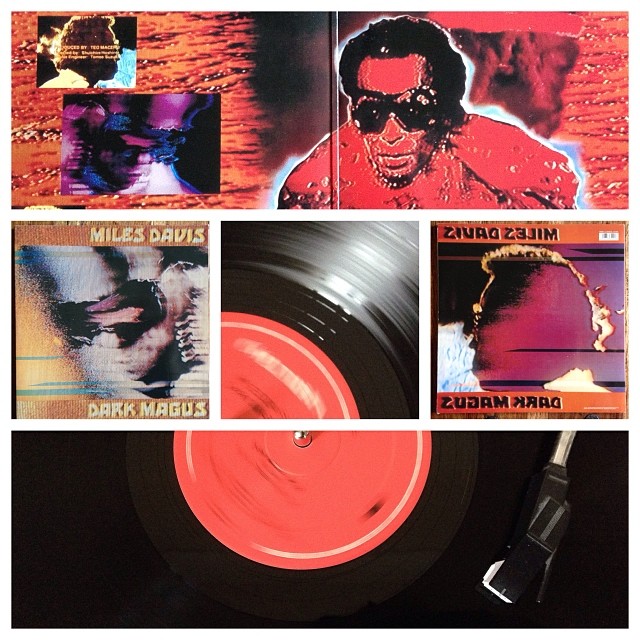 091113_ #np "Dark Magnus" by Miles Davis #vinyl