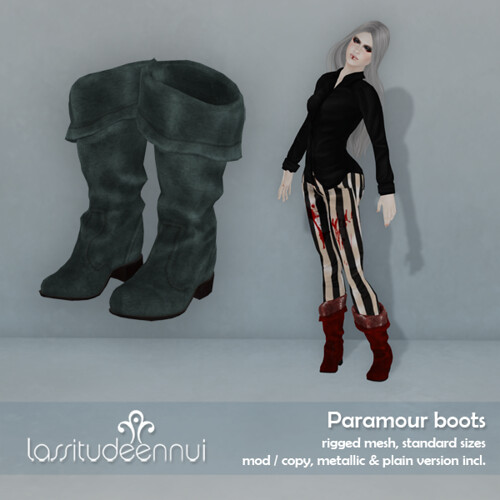 lassitude & ennui Paramour boots