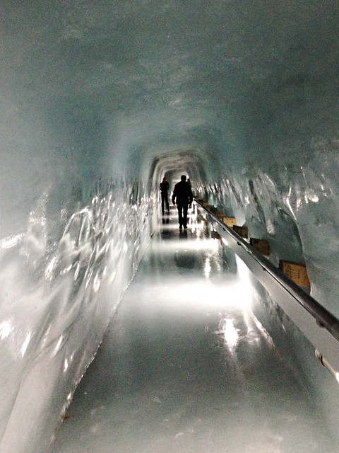 Ice tunnel, Jungfraujoch, Switzerland