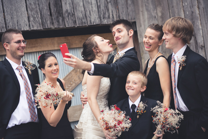 Bridal-Party-Selfie