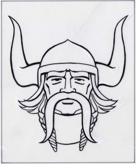 Minnesota Vikings Logo Sketch 02 