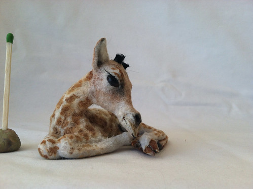 1:12 Baby Giraffe by woolytales.com