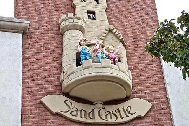 Sand Castle Clock, Holland, Michigan