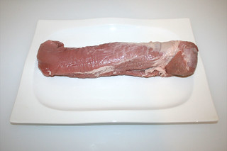 01 - Zutat Schweinelende / Ingredient pork loin