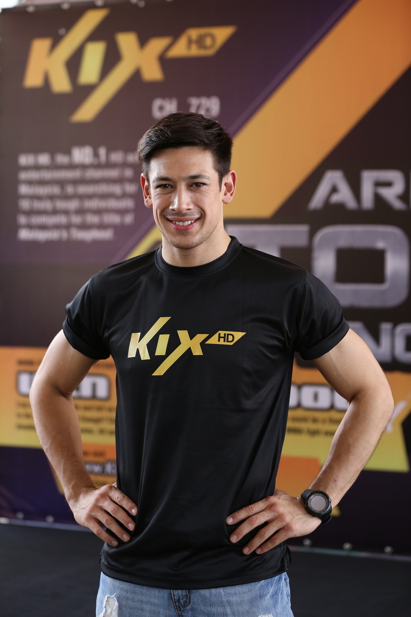 Peter Davis, Mixed Martial Artist, Actor and Model, Face of KIX HD "Are You Tough Enough_" Challenge