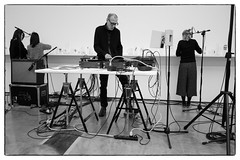 Christian Marclay's Singing Saw and Glass Harp @ White Cube Gallery, Bermondsey, London, 7th February 2015
