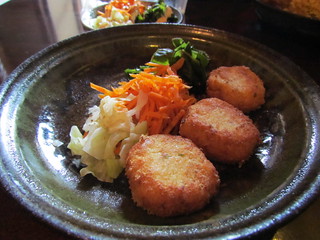 Ashura - Tofu Croquettes and Salad