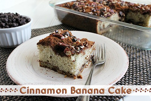Cinnamon Banana Cake
