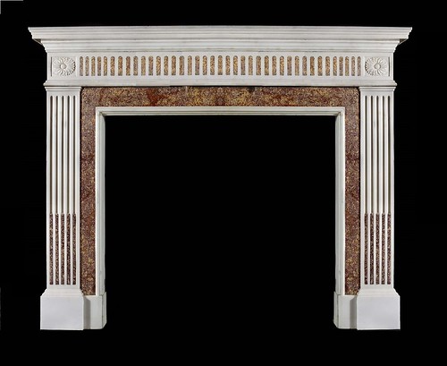 Burlington marble fire surround by stephencritchley