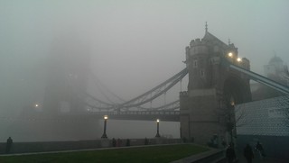 Tower Bridge in the Fog