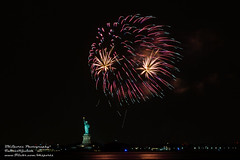 Statue of Liberty Fireworks May 10 2014