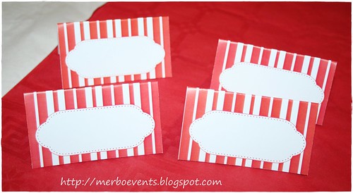 Papeleria Red&White Merbo Events