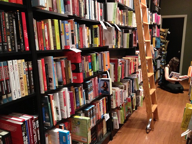 bookstore bookshelves