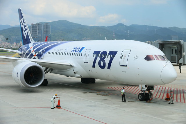 ANA 787 JA802A