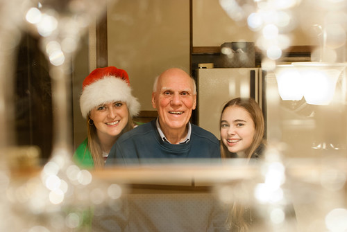 Christmas bokeh family framing - #359/365 by PJMixer