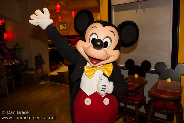 Dinner at Cafe Mickey