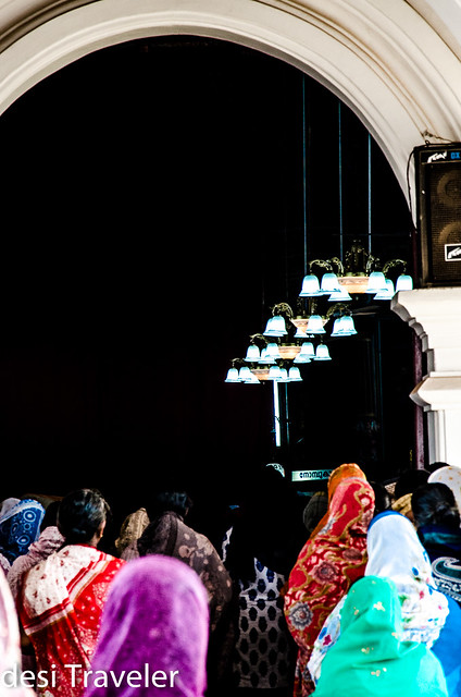 Women praying in Champakulam Church in Kerla