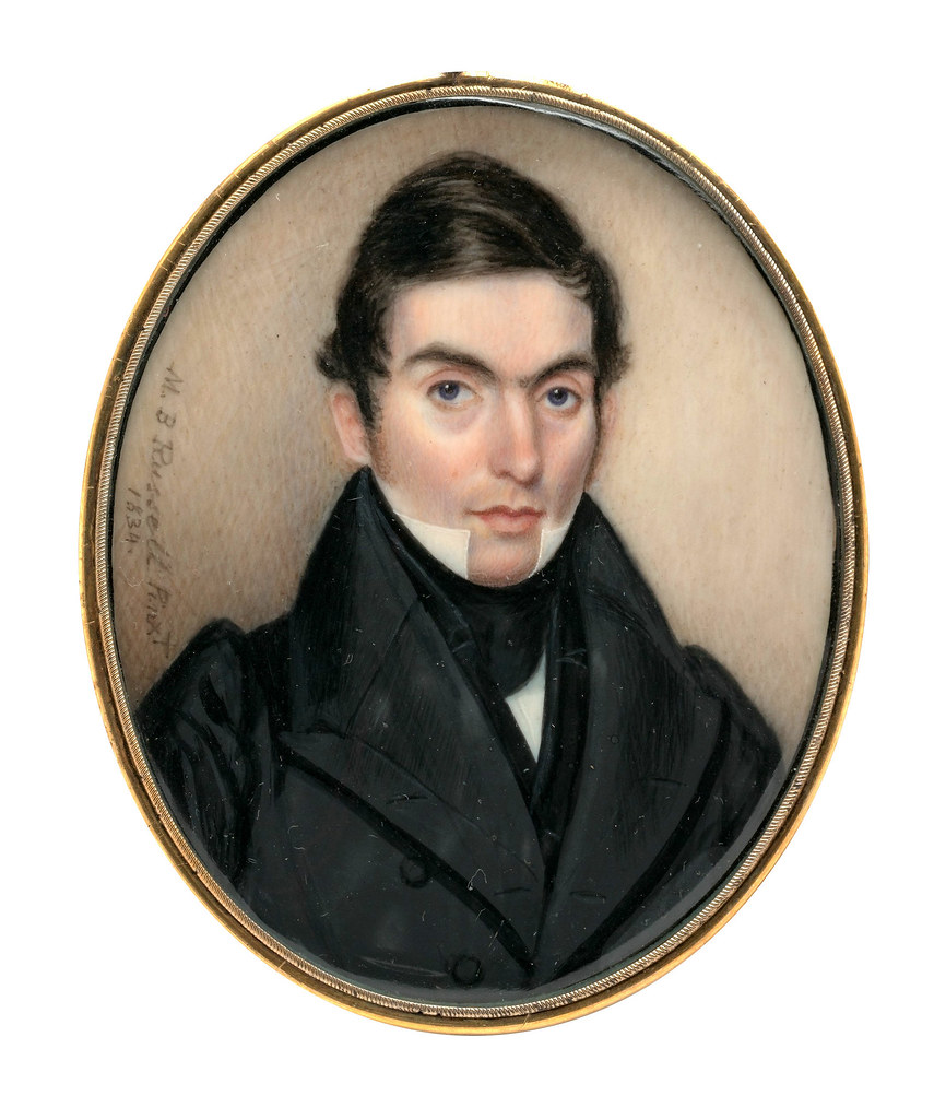 Portrait of a Gentleman by Moses B. Russell, 1834
