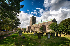 View of Southwold church in Suffolk