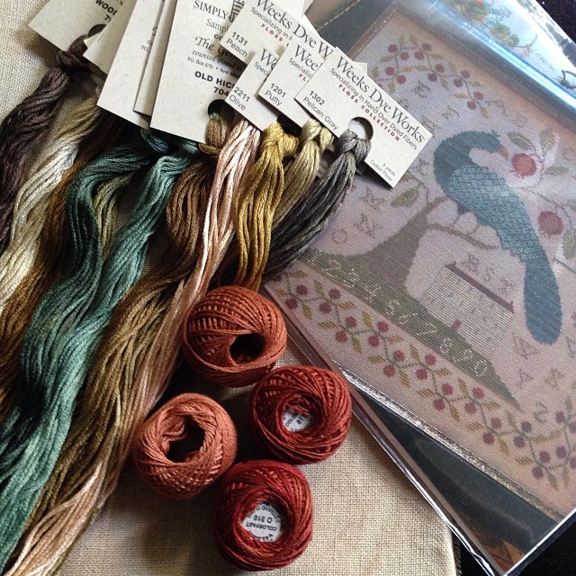 New Stash! #manoratpeacockhill #withthyneedleandthread