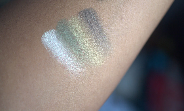 Clinique All About Shadow Quads swatches
