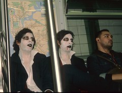 Halloween in the Subway