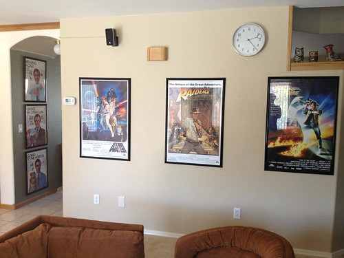 living room movie posters by Digital Heather