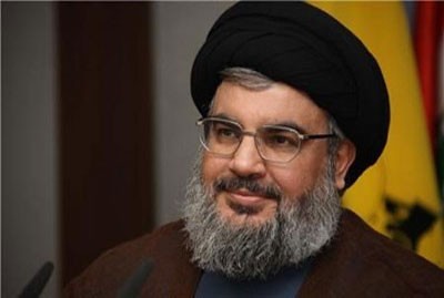 The Secretary General of Hezbollah Sayyed Hassan Nasrallah of Lebanon. The resistance movement is in solid support of the Syrian government. by Pan-African News Wire File Photos