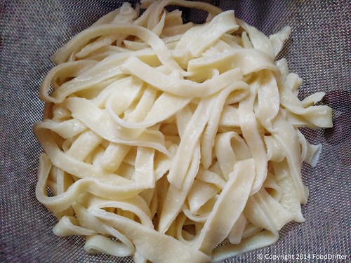 Handmade Pasta Nearing Completion