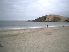 Playa Blanca, en Tongoy, Chile