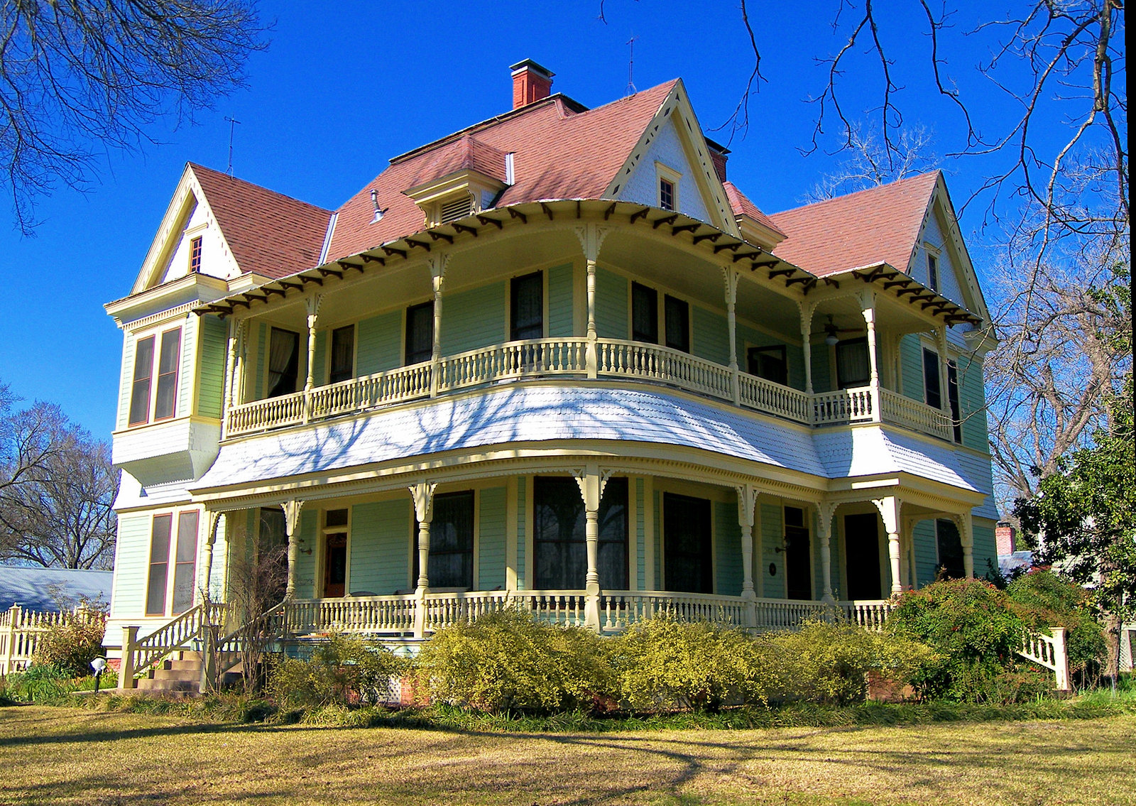 The H. P. Luckett House in Bastrop, Texas. Credit Larry D. Moore