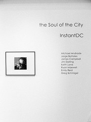 Opening for InstantDC's "The Soul of the City" @ the Gallery at Vivid Solutions, 2013/01/11