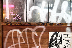 "The World is Yours" Graffiti