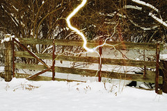Lightning in the Snow 01092015